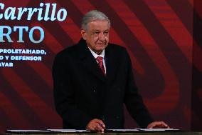 Mexico’s President Lopez Obrador Last Briefing Conference