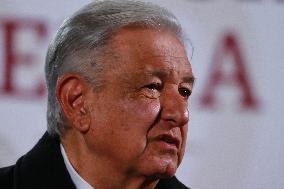 Mexico’s President Lopez Obrador Last Briefing Conference