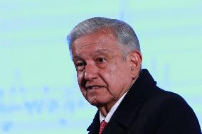 Mexico’s President Lopez Obrador Last Briefing Conference