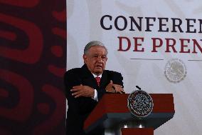 Mexico’s President Lopez Obrador Last Briefing Conference