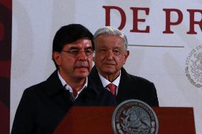 Mexico’s President Lopez Obrador Last Briefing Conference