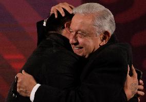 Last Press Conference Of Andrés Manuel López Obrador, President Of Mexico