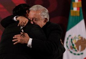 Last Press Conference Of Andrés Manuel López Obrador, President Of Mexico