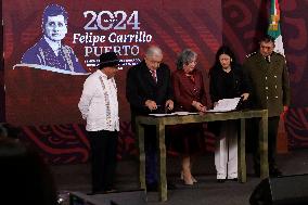 Last Press Conference Of Andrés Manuel López Obrador, President Of Mexico