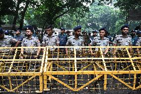 Job Seekers Demonstrated Demanding To Raise The Age Limit For Government Jobs In Dhaka.