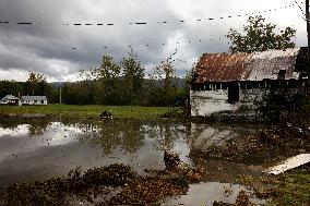 Hurricane Helene Damage In Virginia