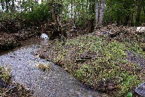 Hurricane Helene Damage In Virginia