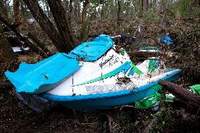 Hurricane Helene Damage In Virginia