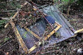 Hurricane Helene Damage In Virginia