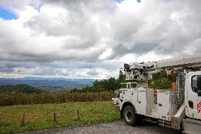 Hurricane Helene Damage In Virginia