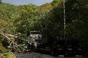 Hurricane Helene Damage In Virginia