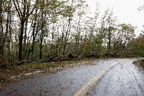 Hurricane Helene Damage In Virginia