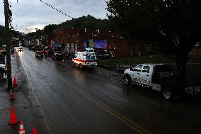 Hurricane Helene Damage In North Carolina