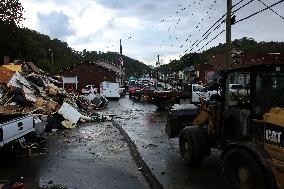 Hurricane Helene Damage In North Carolina