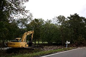 Hurricane Helene Damage In North Carolina