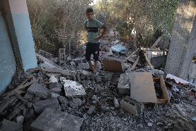 Israel Strikes Deir al-Balah - Gaza