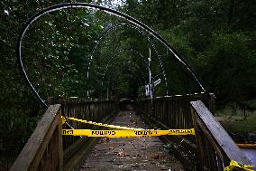 Hurricane Helene Damage In North Carolina