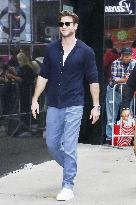 Liam Hemsworth At GMA - NYC