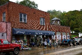 Hurricane Helene Damage At North Carolina Small Business