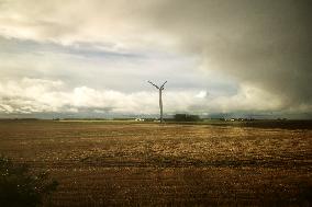 Illustrative Photos Of A Wind Turbine