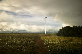 Illustrative Photos Of A Wind Turbine