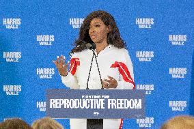 Harris/Walz Campaign Reproductive Freedom Event In Waukesha, Wisconsin.