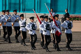 Hong Kong National Day Flag Raising And Reception