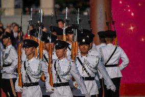 Hong Kong National Day Flag Raising And Reception