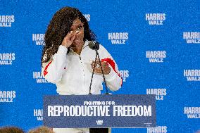 Harris/Walz Campaign Reproductive Freedom Event In Waukesha, Wisconsin.