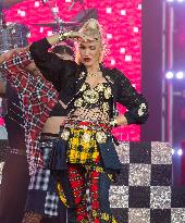 Gwen Stefani Performs At Jimmy Kimmel Live - LA