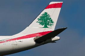 Middle East Airlines MEA Airbus A330 Landing