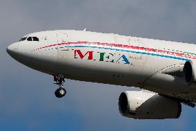 Middle East Airlines MEA Airbus A330 Landing