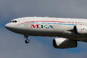 Middle East Airlines MEA Airbus A330 Landing