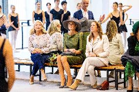 Queen Maxima Visit To National Ballet Academy - Amsterdam