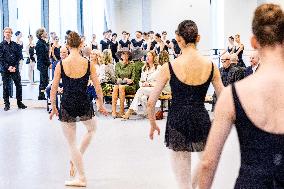 Queen Maxima Visit To National Ballet Academy - Amsterdam