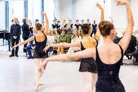 Queen Maxima Visit To National Ballet Academy - Amsterdam