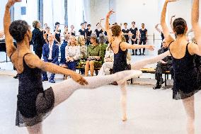 Queen Maxima Visit To National Ballet Academy - Amsterdam