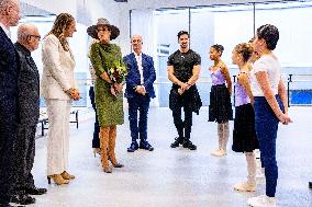 Queen Maxima Visit To National Ballet Academy - Amsterdam