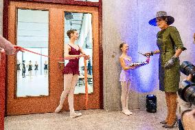 Queen Maxima Visit To National Ballet Academy - Amsterdam