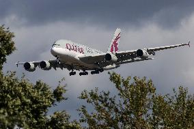 Qatar Airways Airbus A380