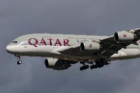 Qatar Airways Airbus A380