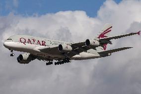 Qatar Airways Airbus A380