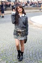 PFW - Arrivals At Miu Miu  Show NB