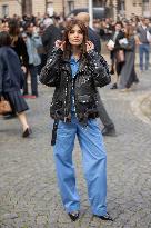 PFW - Arrivals At Miu Miu  Show NB