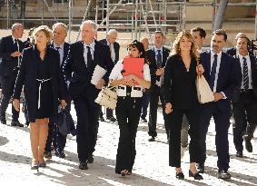 PM Barnier Arrives At National Assembly - Paris