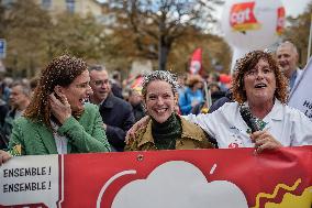 Inter-Union Demonstration - Paris