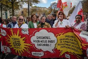 Inter-Union Demonstration - Paris