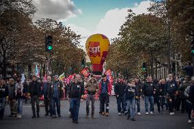 Inter-Union Demonstration - Paris