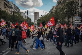 Inter-Union Demonstration - Paris