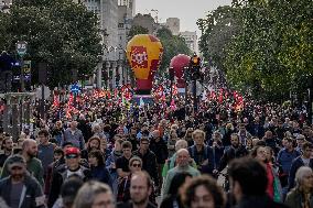 Inter-Union Demonstration - Paris